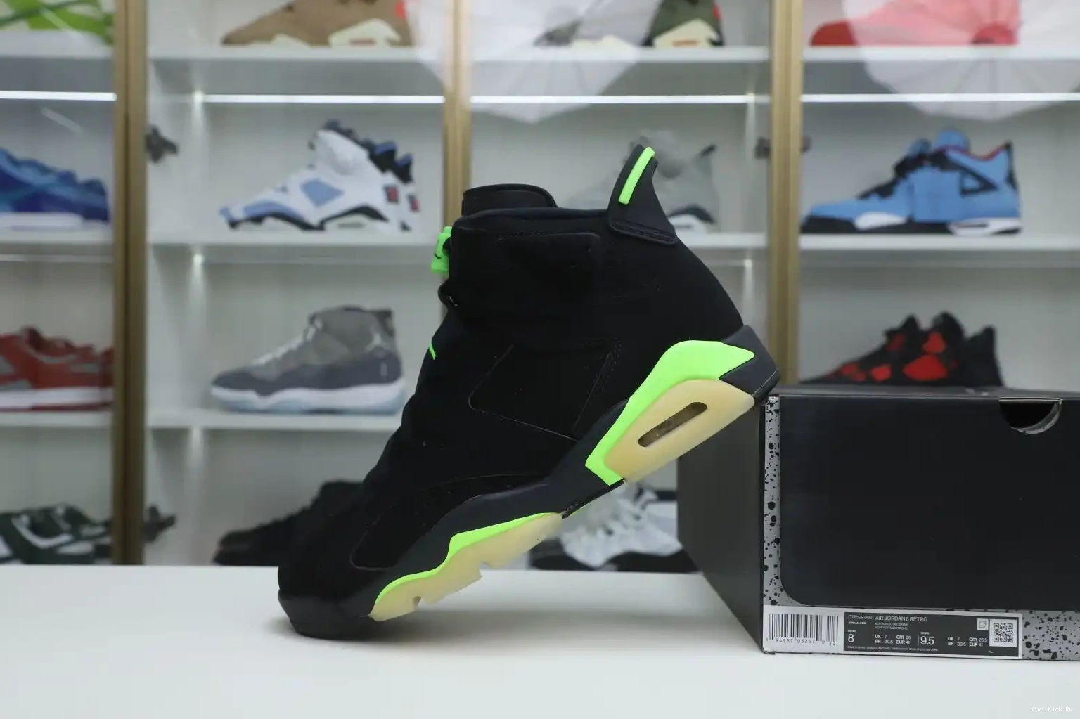 Kimikick JORDAN RETRO GREEN' AIR 'ELECTRIC 6 0430